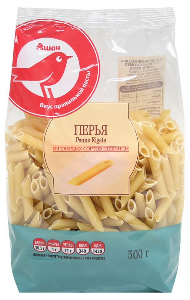 

Перья АШАН из твердых сортов пшеницы, 500 г