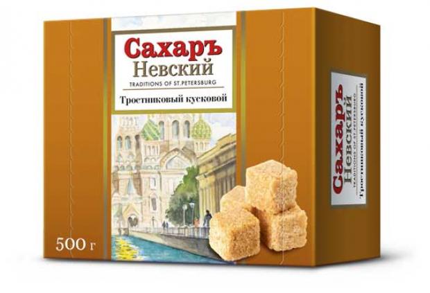 

Сахар тростниковый «Невский» кусковой нерафинированный, 500 г