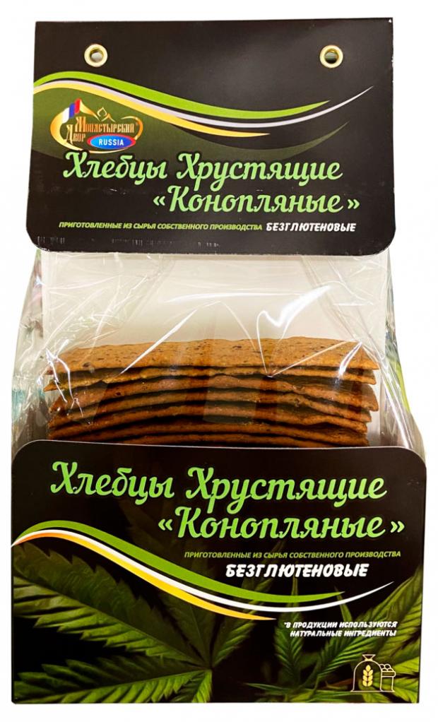Хлебцы Монастырский двор Конопляные, 250 г
