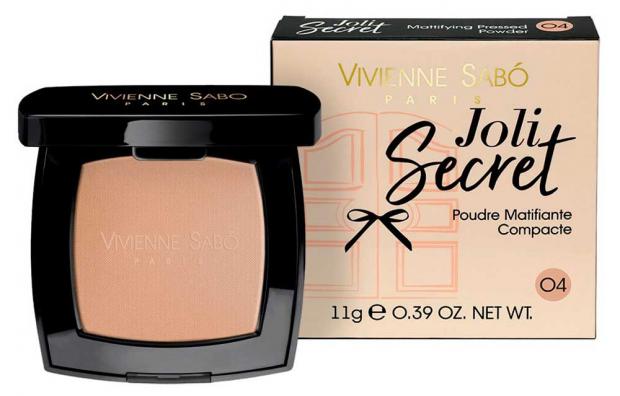Пудра для лица Vivienne Sabo Joli Secret компактная матирующая тон 04