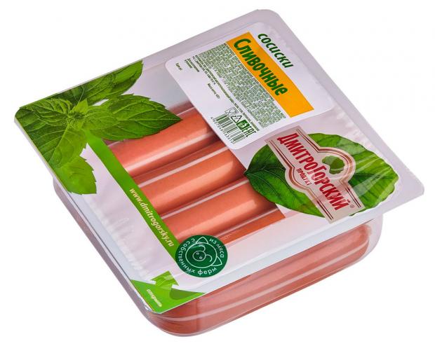 

Сосиски Дмитрогорский продукт Сливочные, 450 г