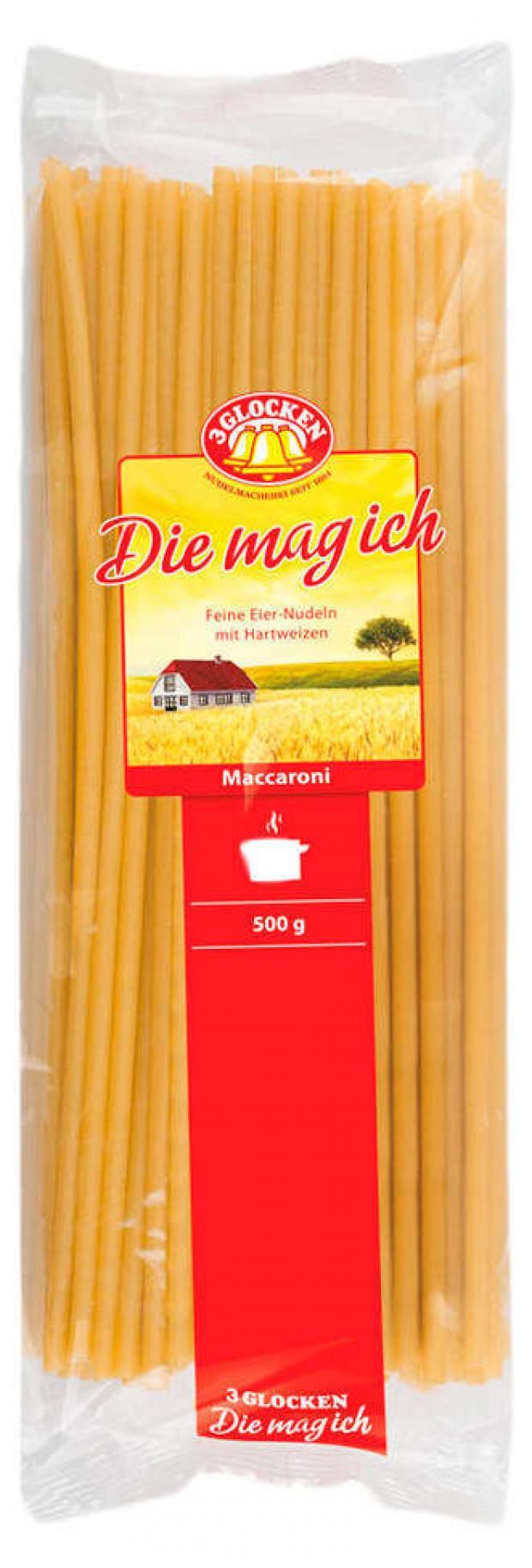 Макаронные изделия 3 GLOCKEN Makaroni классические 500 г 309₽