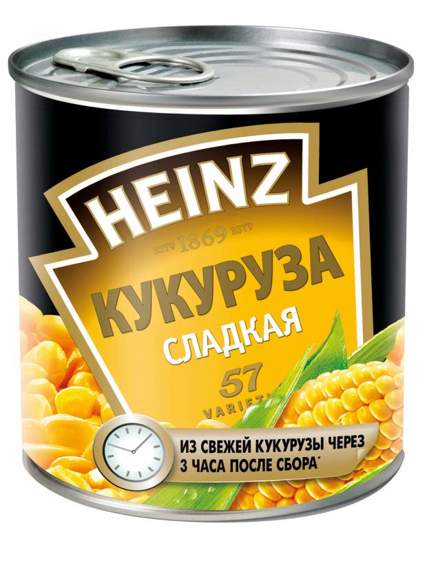 

Кукуруза Heinz сладкая, 340 г