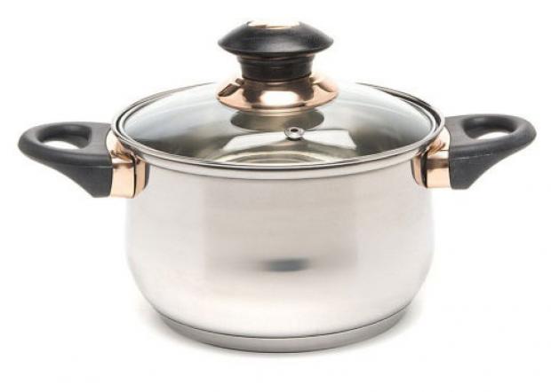 Кастрюля Bekker Jumbo для индукционных плит, 24х24х8 см