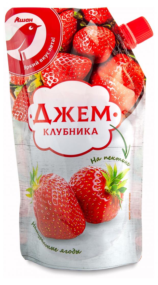 

Джем АШАН клубничный, 270 г