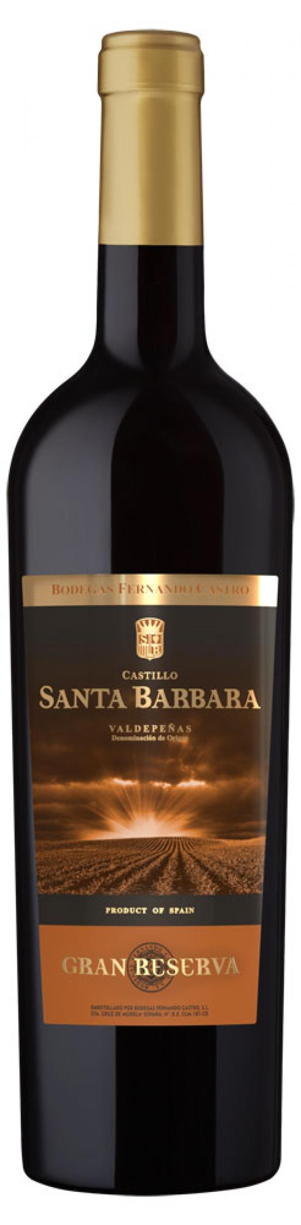 

Вино Castillo Santa Barbara GRAN RESERVA красное сухое Испания, 0,75 л