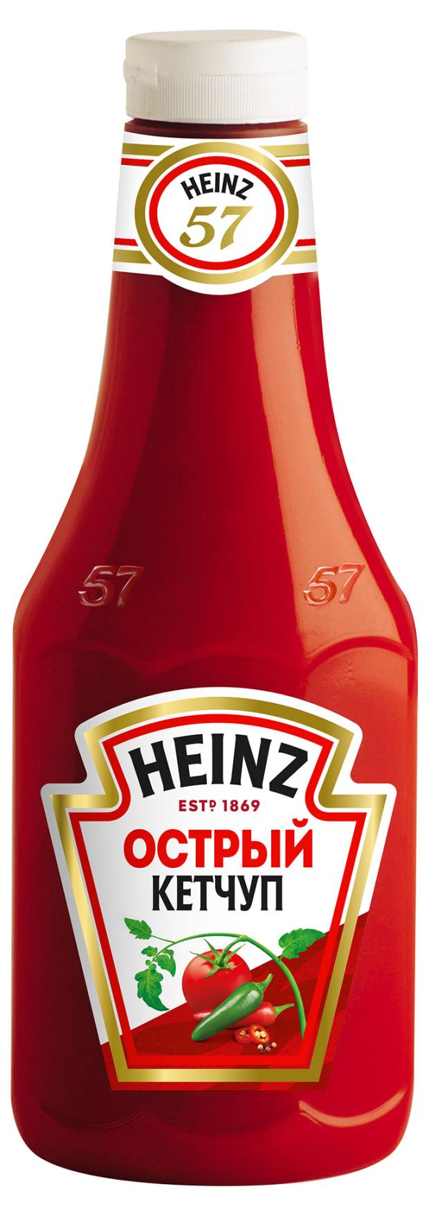 Кетчуп томатный Heinz острый, 1 кг