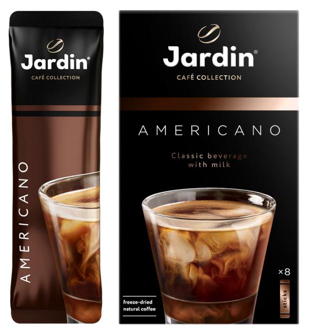 Кофейный напиток растворимый Jardin Americano 3в1, 120 г