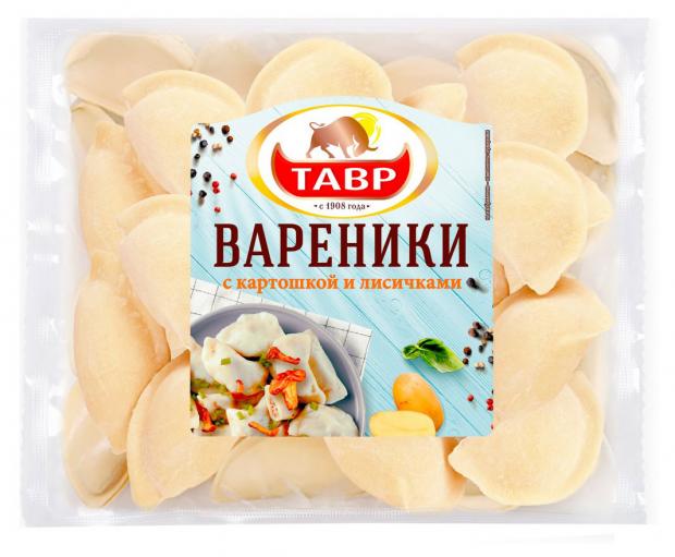 Вареники Тавр с картофелем и лисичками, 700 г