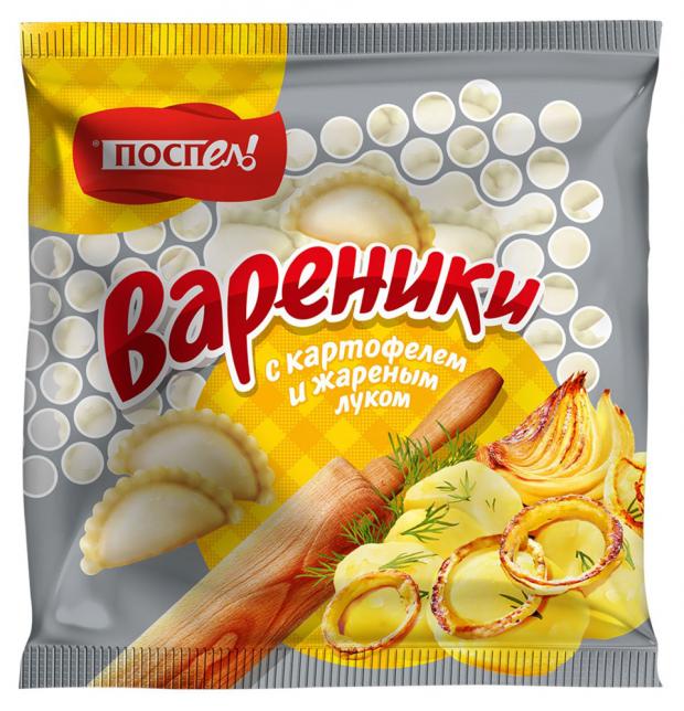 Вареники Поспел с картофелем и жареным луком, 350 г