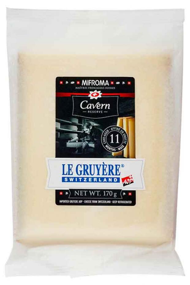 

Сыр твердый Le Superbe CAVERN CHEESE Грюйер Пещерный 51%, 170г