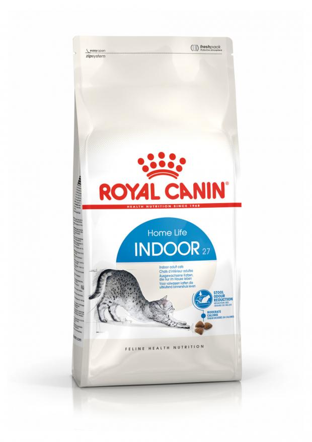 Сухой корм для кошек живущих в помещении Royal Canin Indoor 27, 4 кг