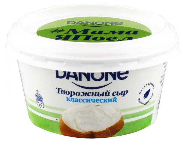 Сыр творожный Danone классический 60%, 140 г