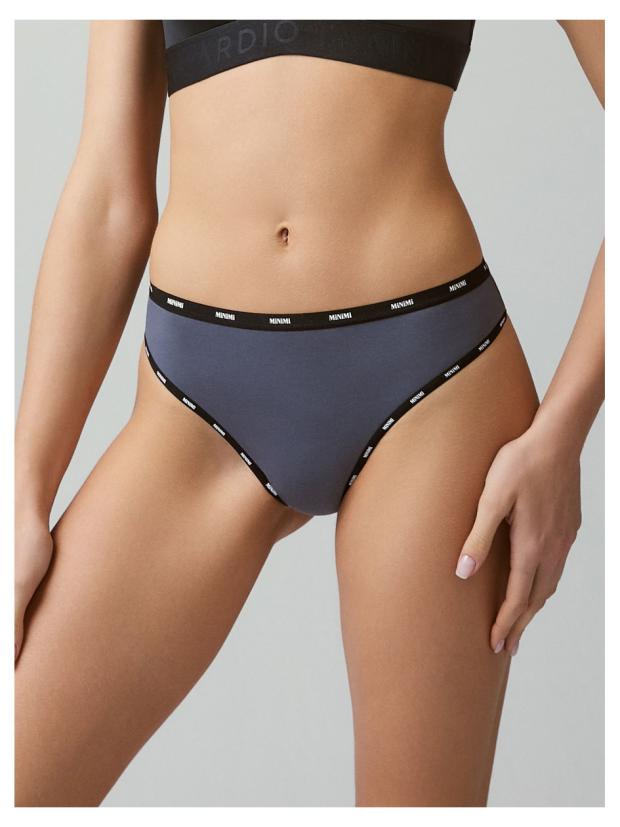Трусы женские MINIMI MS261 BRASILIANA GRIGIO 50