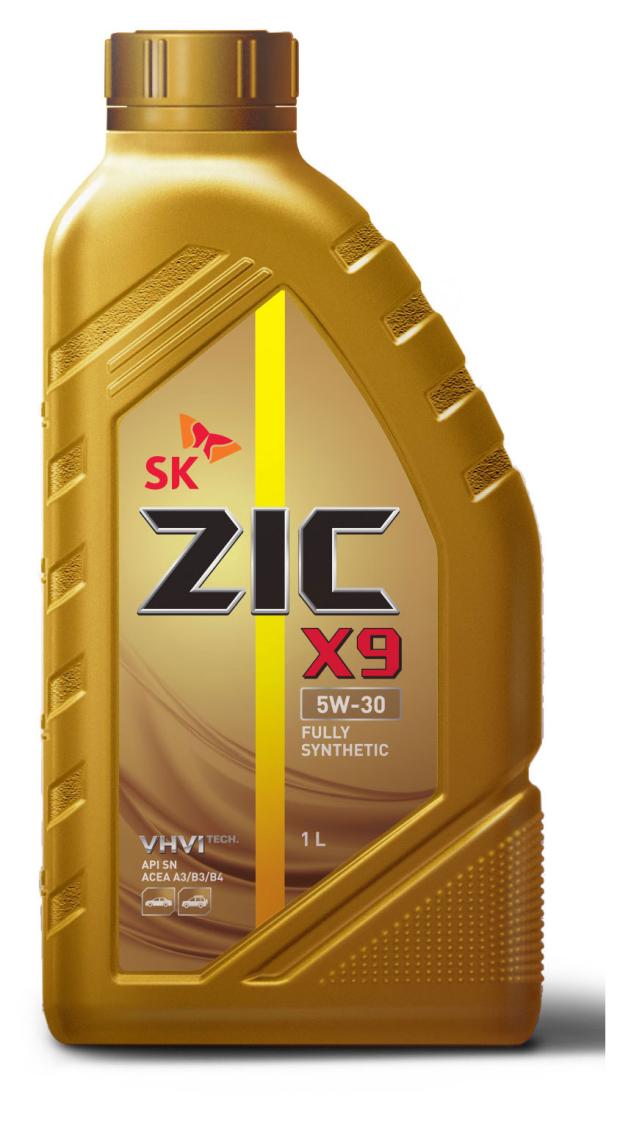 Масло синтетическое ZIC X9 5W-30, 1 л