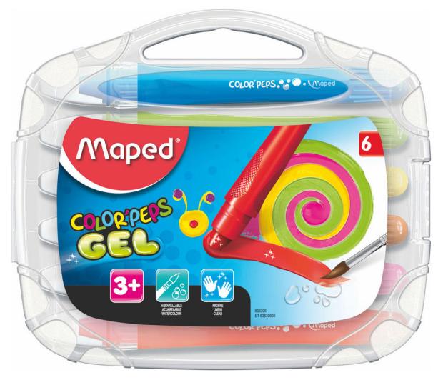 

Мелки цветные Maped гелевые, 6 цветов