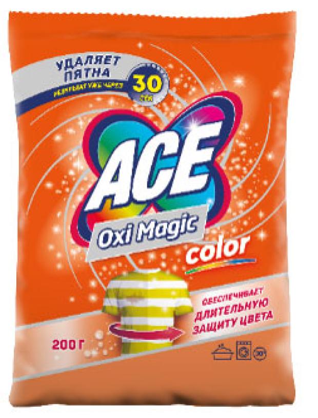 

Пятновыводитель Ace Oxi Magic Color для цветного белья, 200 г