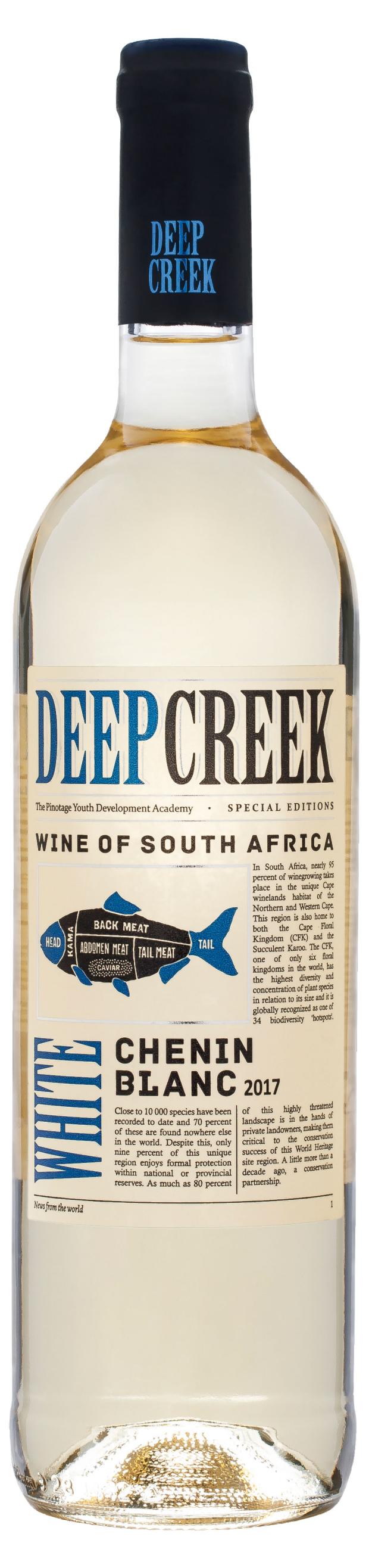 Алкоголь (самовывоз)  Ашан Вино Deep Creek Chenin Blanc белое сухое ЮАР, 0,75 л