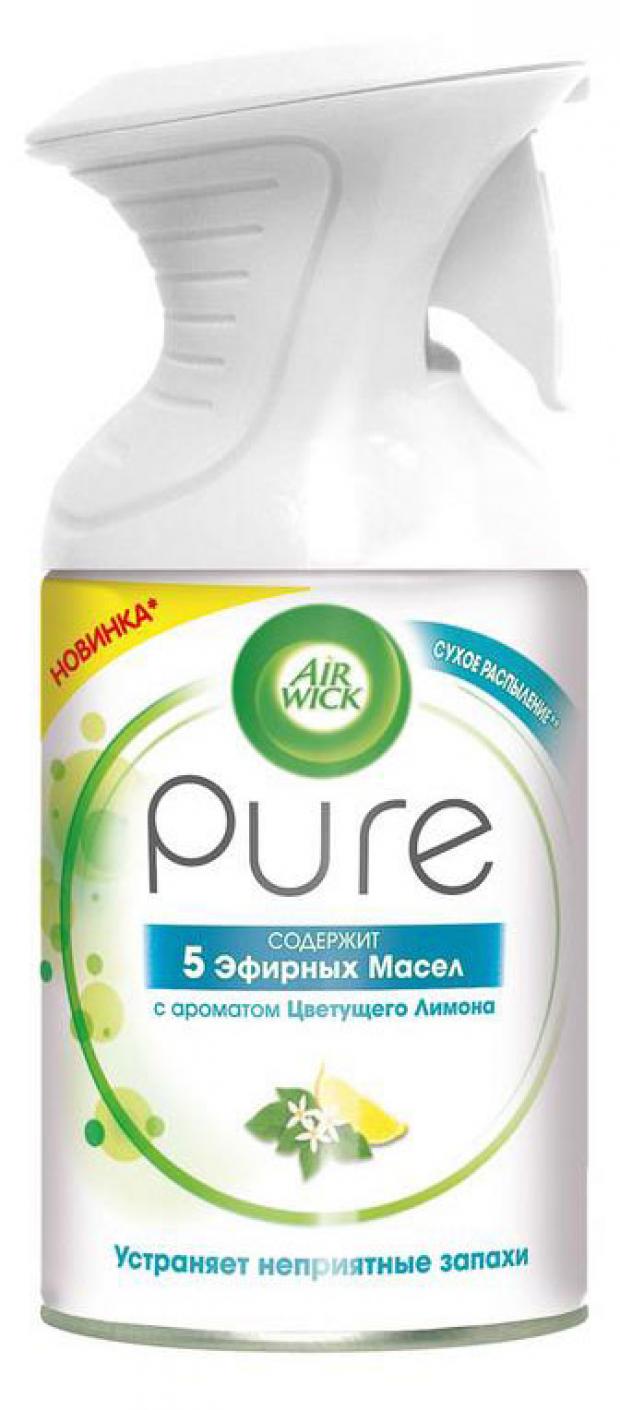 Освежитель воздуха Air Wick Pure Цветущий лимон, 250 мл