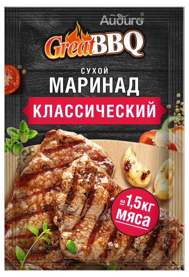Маринад сухой Айдиго Классический Great BBQ, 35 г