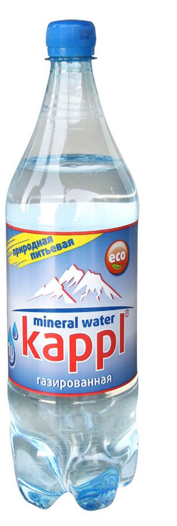 Вода минеральная Kappl газированная, 1 л