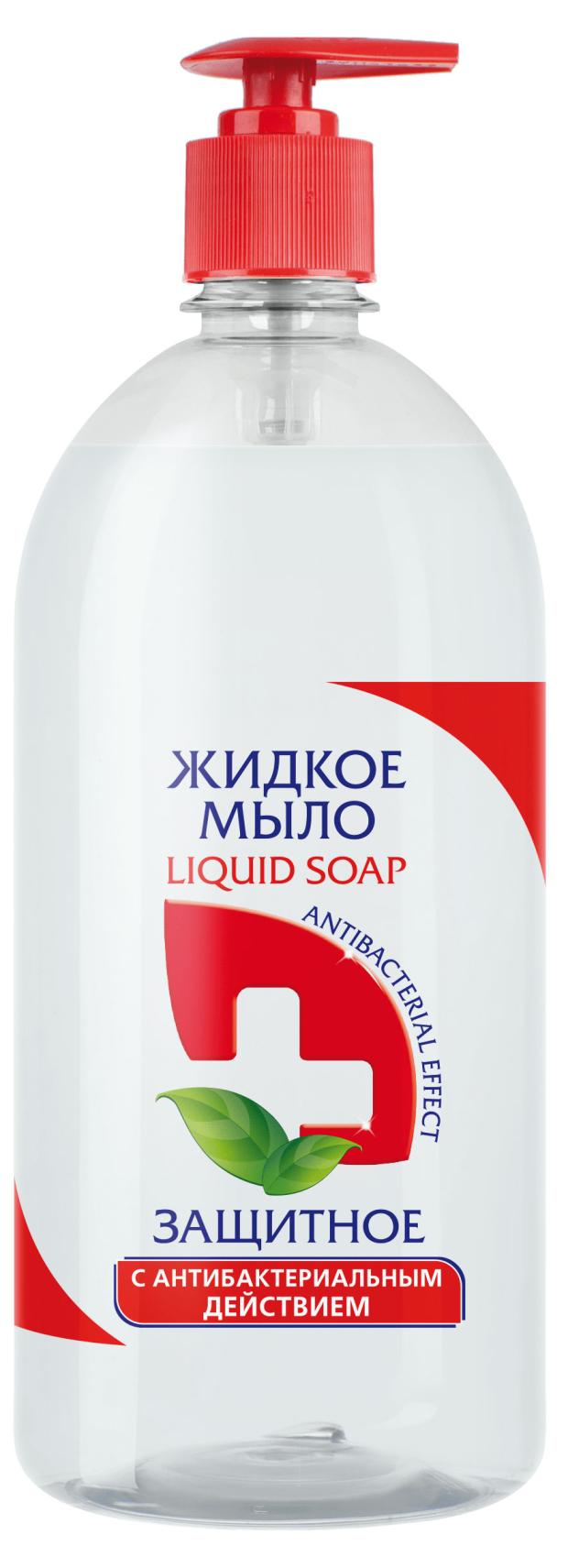 

Мыло жидкое для рук Красная Линия Защитное, 1 л