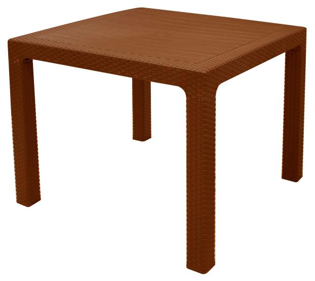 

Стол Heniver Rattan терракот, 90х90х75 см