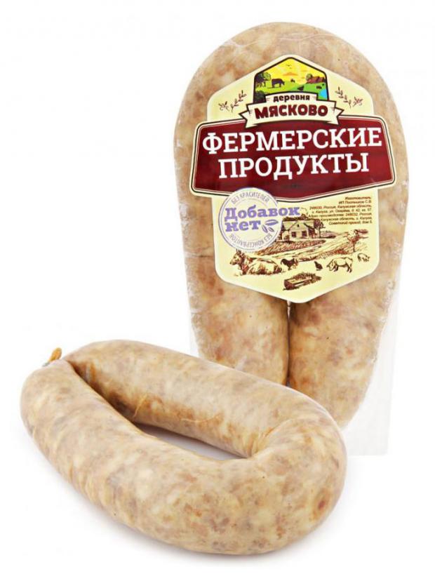 Колбаса полукопченая Деревня Мясково Краковская, 300 г
