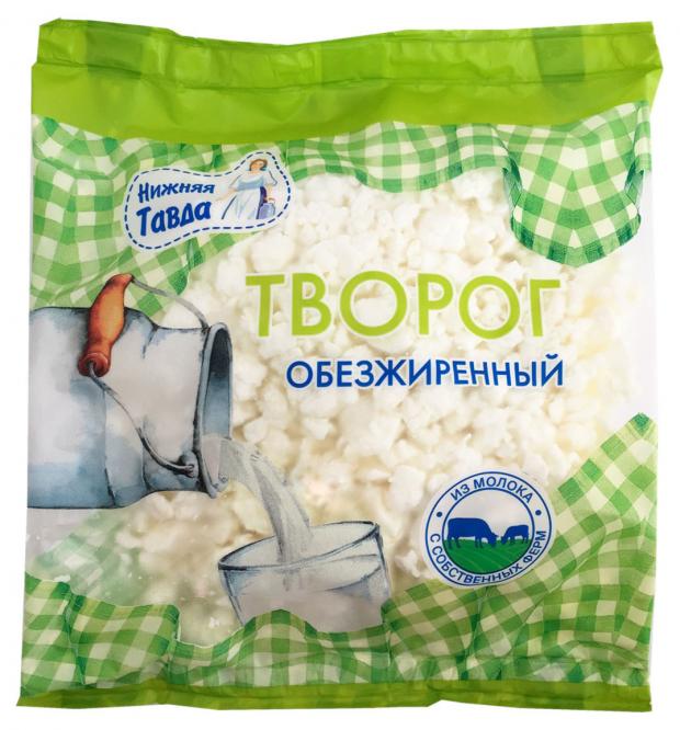 Творог Нижняя Тавда обезжиренный 1,8%, 300 г
