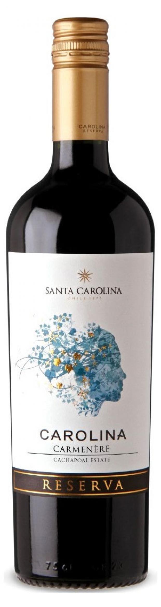 Вино Santa Carolina Reserva Carmenere красное сухое Чили, 0,75 л