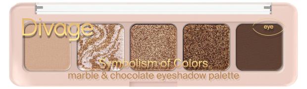 

Палетка теней для век Divage Symbolism of Colors Marble&Chocolate