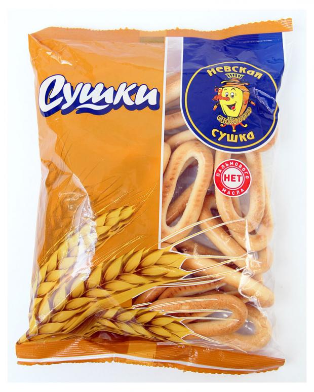 Сушки Невская Сушка Челночок Простые, 350 г