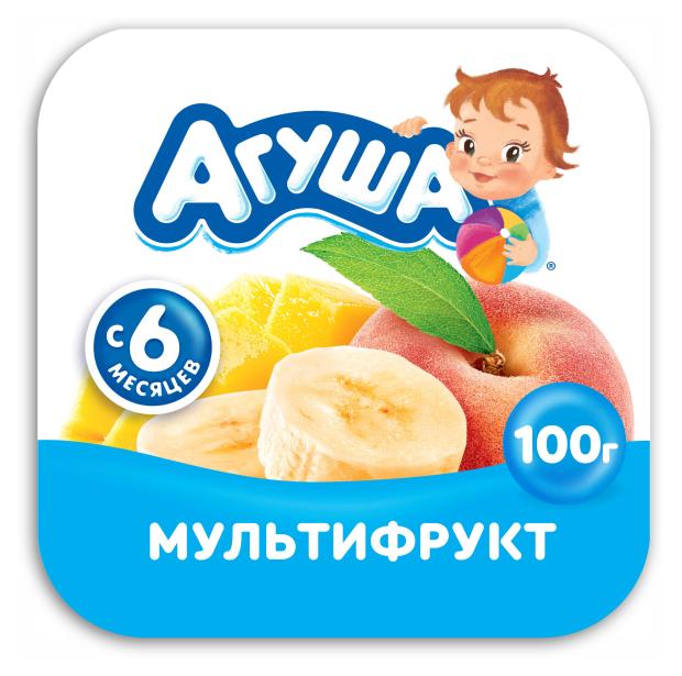 

Творог детский Агуша фруктовый мультифрукт 3,9%, 100 г