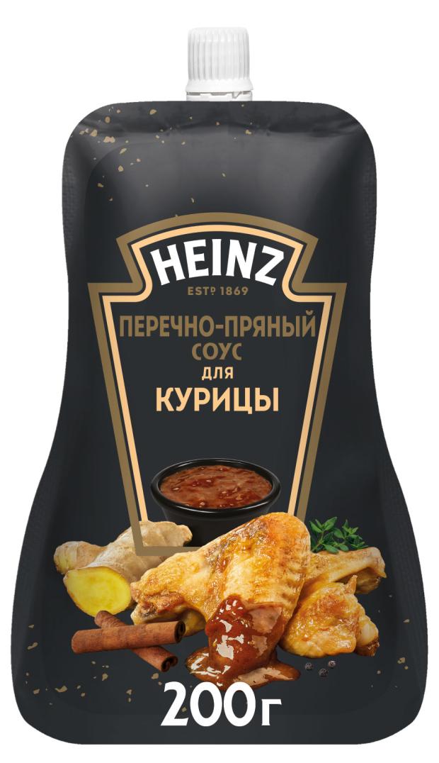 Соус Heinz Перечно-Пряный для курицы, 230 г соус heinz 230г горчичный дой пак