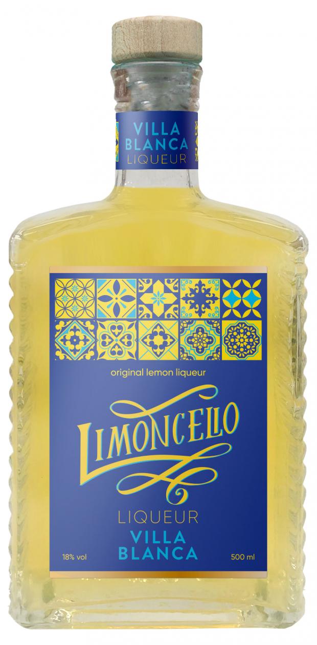 Ликер эмульсионный Villa Blanca Limoncello Россия, 0,5 л