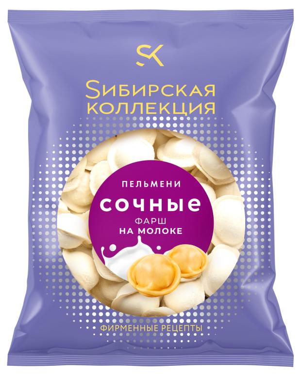 

Пельмени Sибирская коллекция Сочные с фаршем на молоке, 430 г