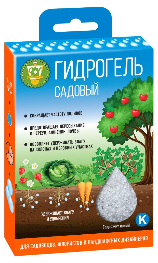 Гидрогель садовый Garden Show с калием, 100 г