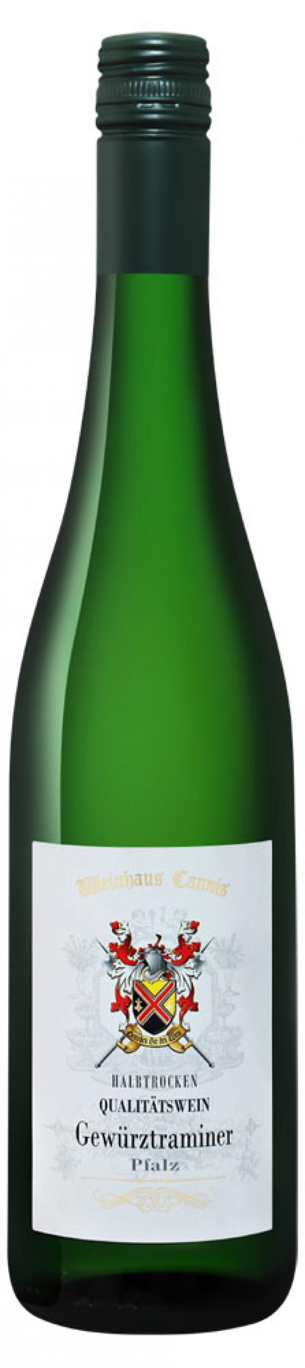 Вино Weinahus Cannis Gewurztraminer белое полусухое Германия, 0,75 л weinhaus cannis portugieser rheinhessen