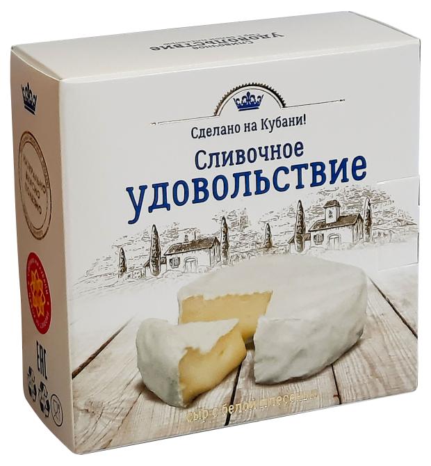 

Сыр мягкий Фирма Калория Сливочное удовольствие с белой плесенью 30% БЗМЖ, 125 г