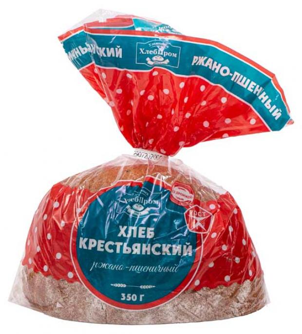 Хлеб ржано-пшеничный Ульяновскхлебпром Крестьянский, 350 г