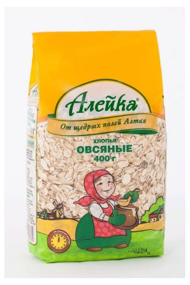 Хлопья Алейка овсяные, 400 г