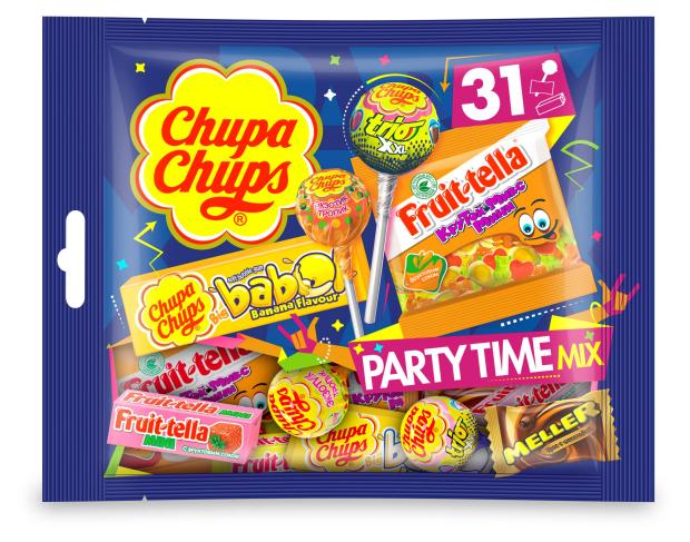 Набор конфет Chupa Chups Party Time Mix, 380 г