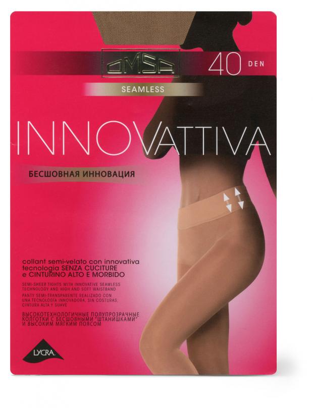 Колготки OMSA INNOVATTIVA 40 caramello, размер 4