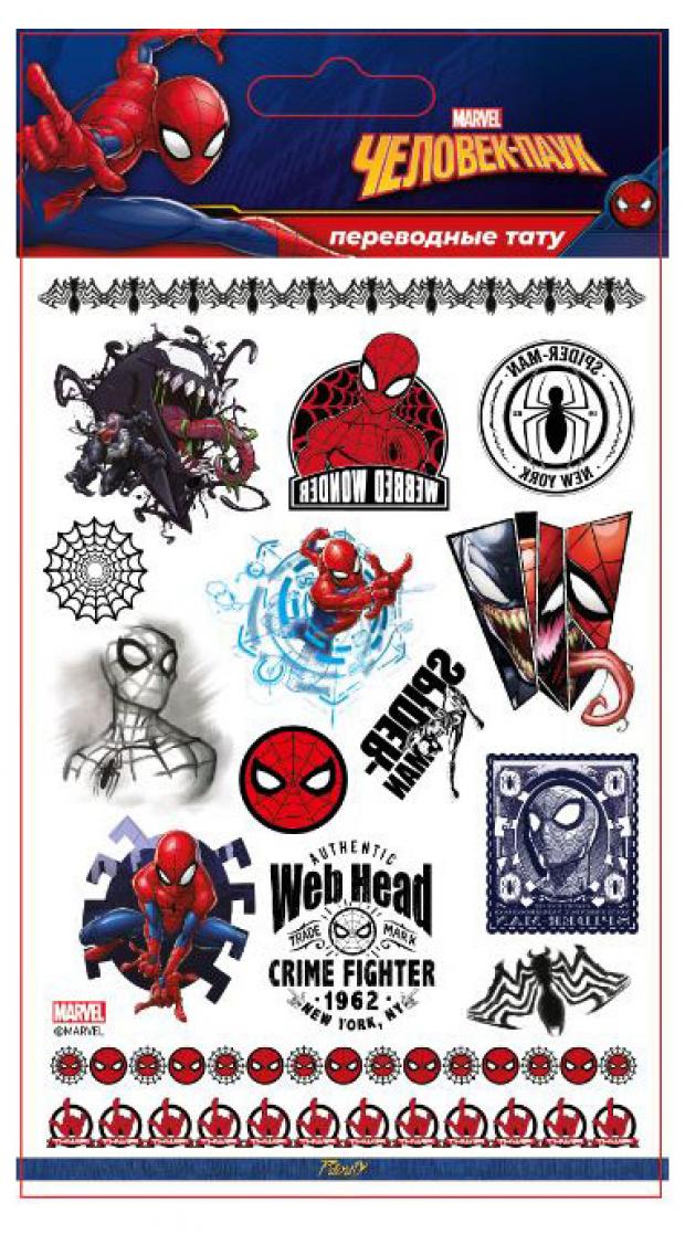 

Наклейки-тату MARVEL Человек Паук