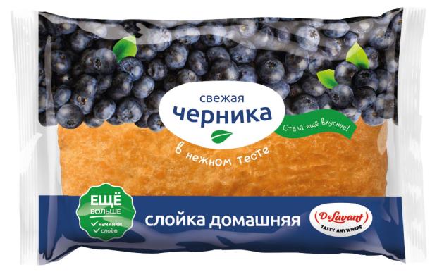 Слойка Delavant Домашняя с черникой, 75 г