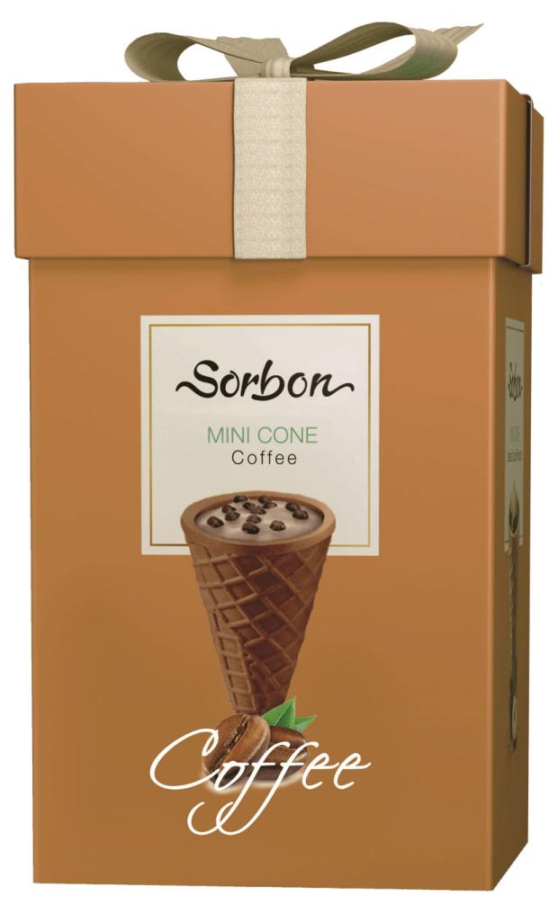

Конфеты Sorbon Мини-рожок хрустящий Кофе и воздушные зерна, 200 г