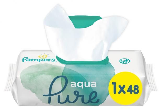 

Влажные салфетки Pampers Aqua Pure, 48 шт