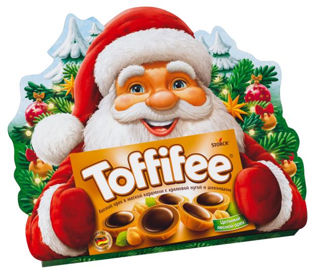 

Конфеты Toffifee Санта, 125 г