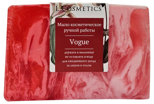 

Мыло косметическое ручной работы L`Cosmetics Vogue, 90 г