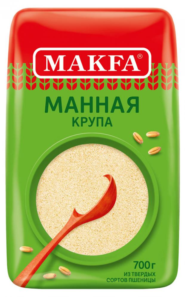 

Крупа манная MAKFA из твердых сортов пшеницы, 700 г